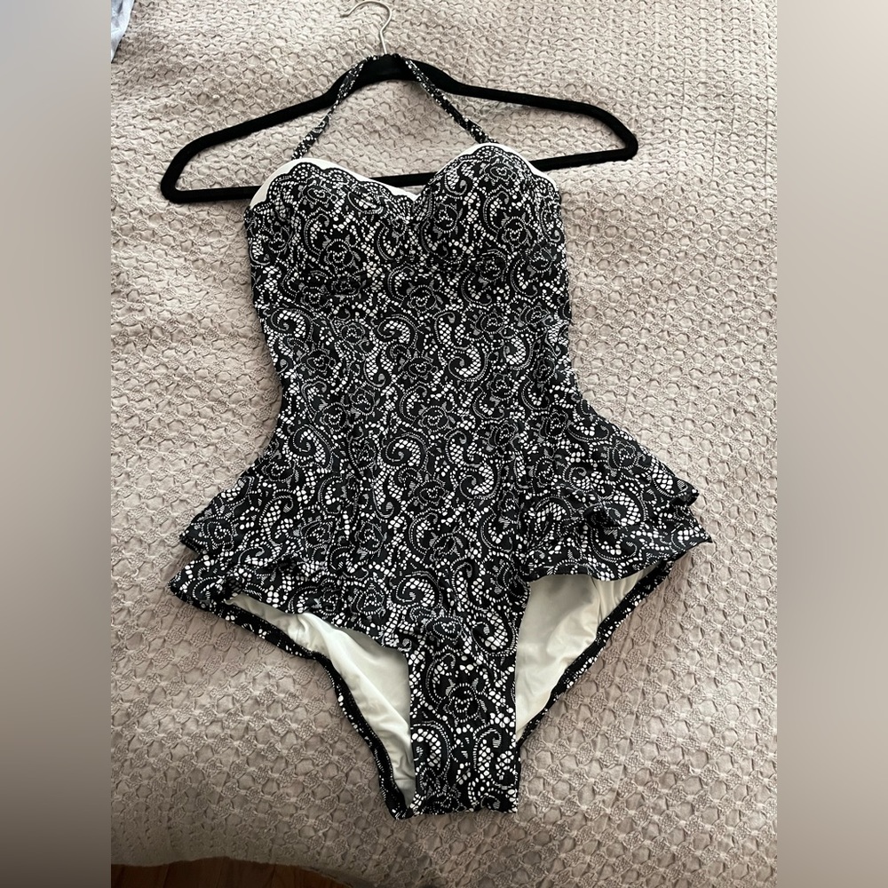 DKNY Peplum bathing suit